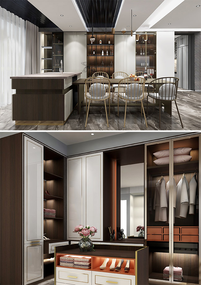 生态板定造衣柜成效图