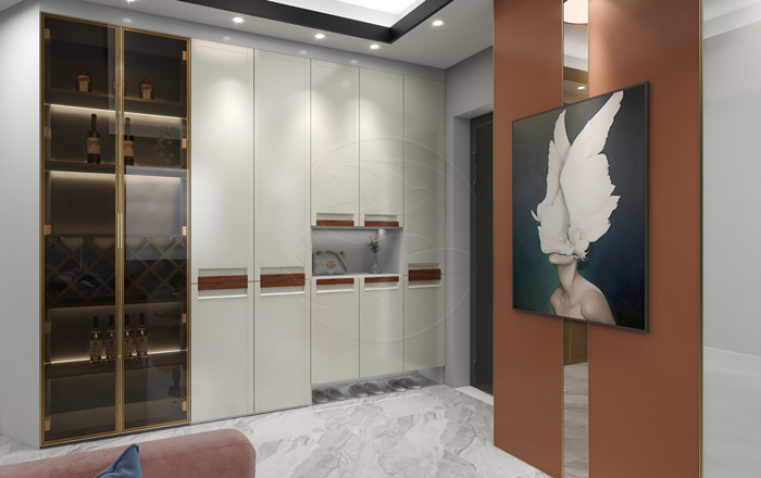 柜门拉手成效图